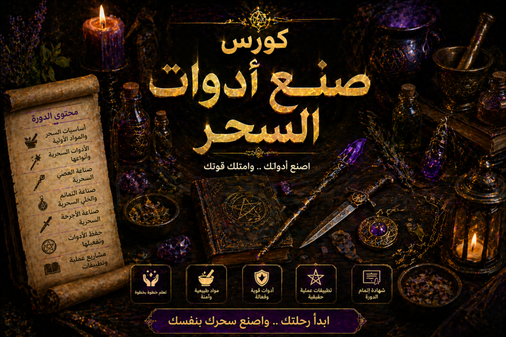 كورس صنع ادوات السحر