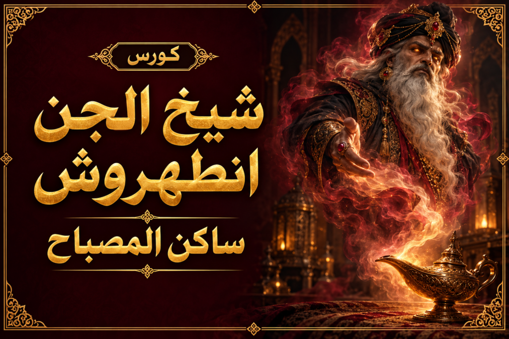 شيخ الجن انطهروش — ساكن المصباح جميع الاعمال الروحانية