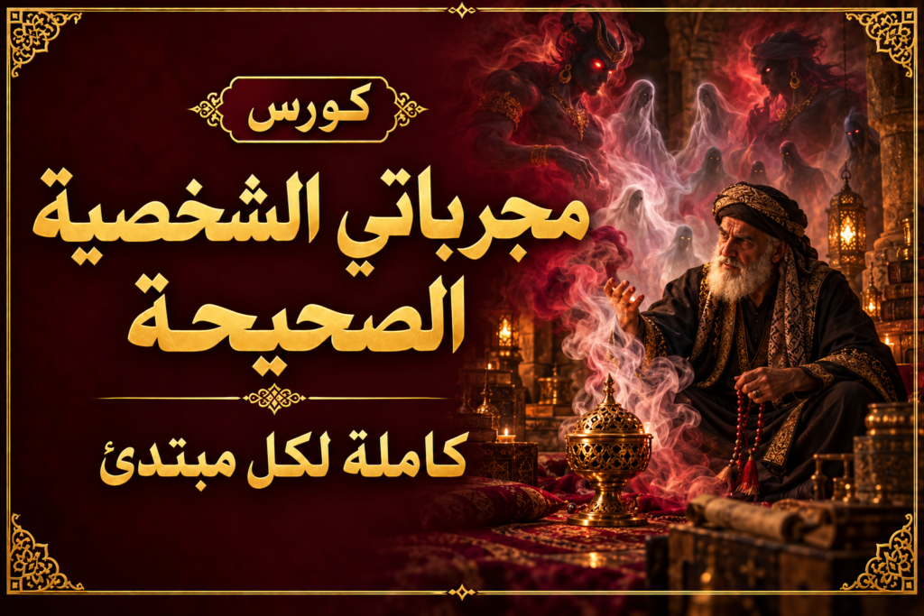 كورس مجرباتى الشخصية الصحيحه كامله لكل مبتدء