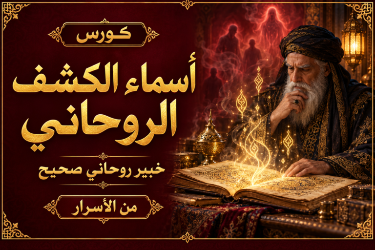أسماء الكشف الروحاني