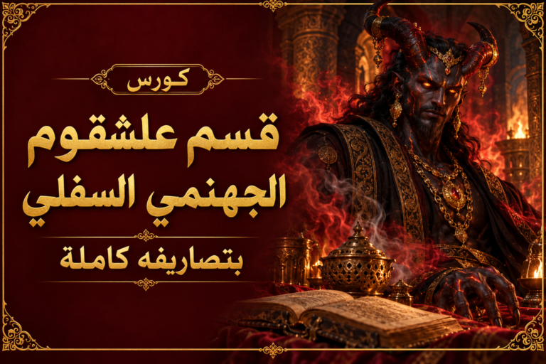 قسم علشقوم الجهنمى السفلي يتصاريف كاملا